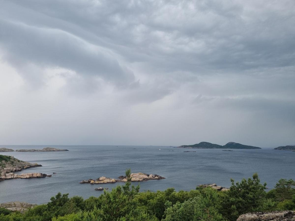 Hausvikstranda Lyngdal Exteriör bild