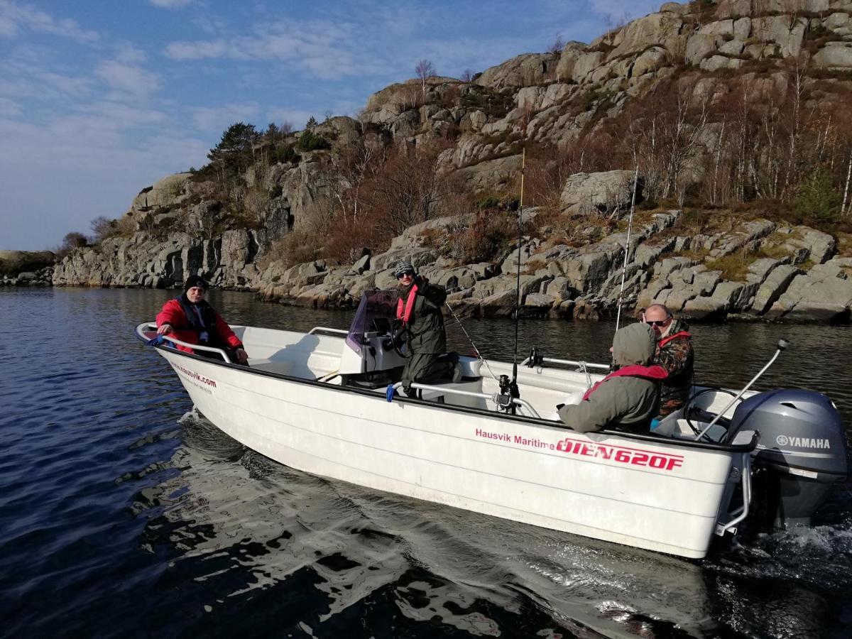 Hausvikstranda Lyngdal Exteriör bild