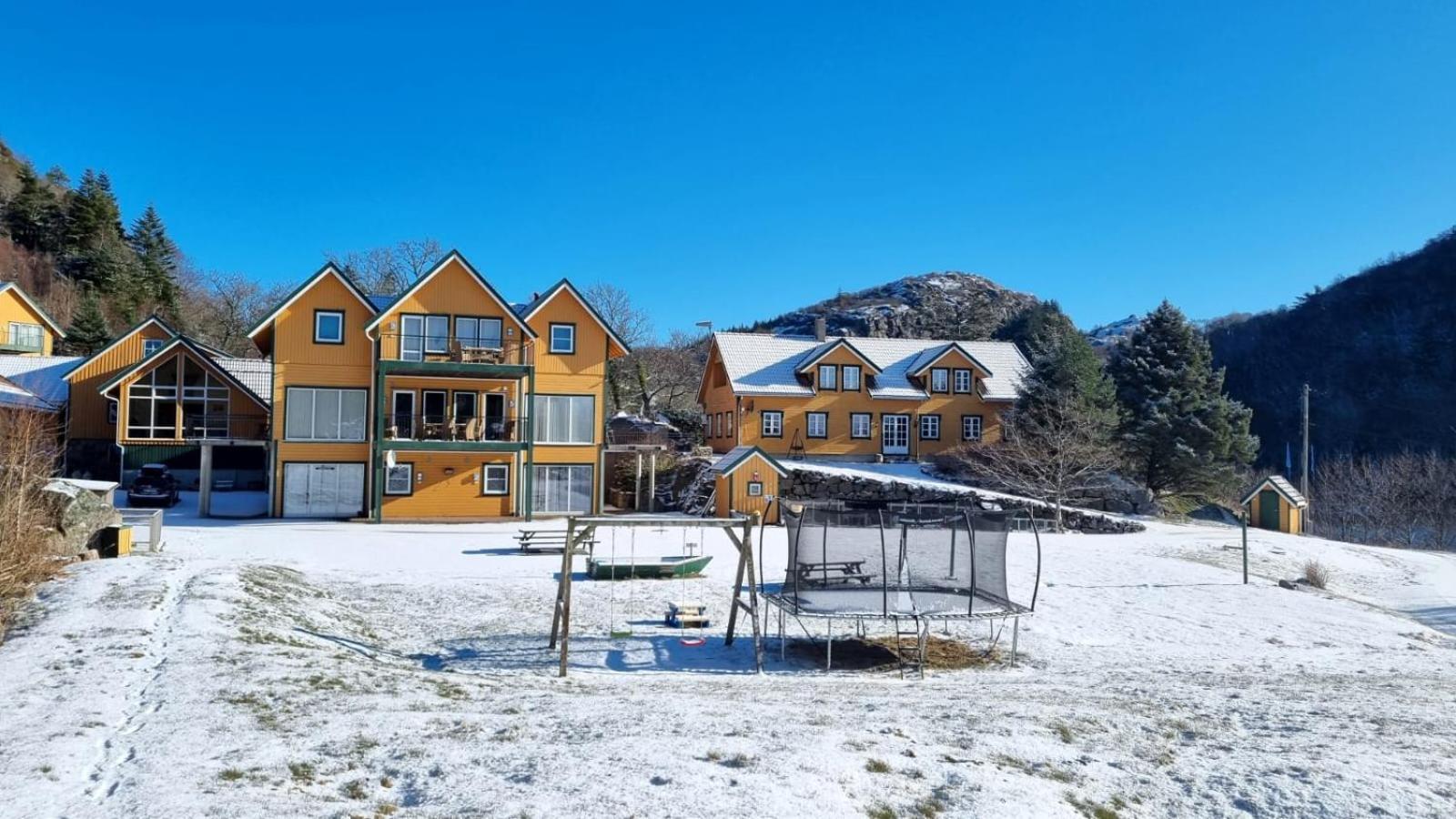 Hausvikstranda Lyngdal Exteriör bild