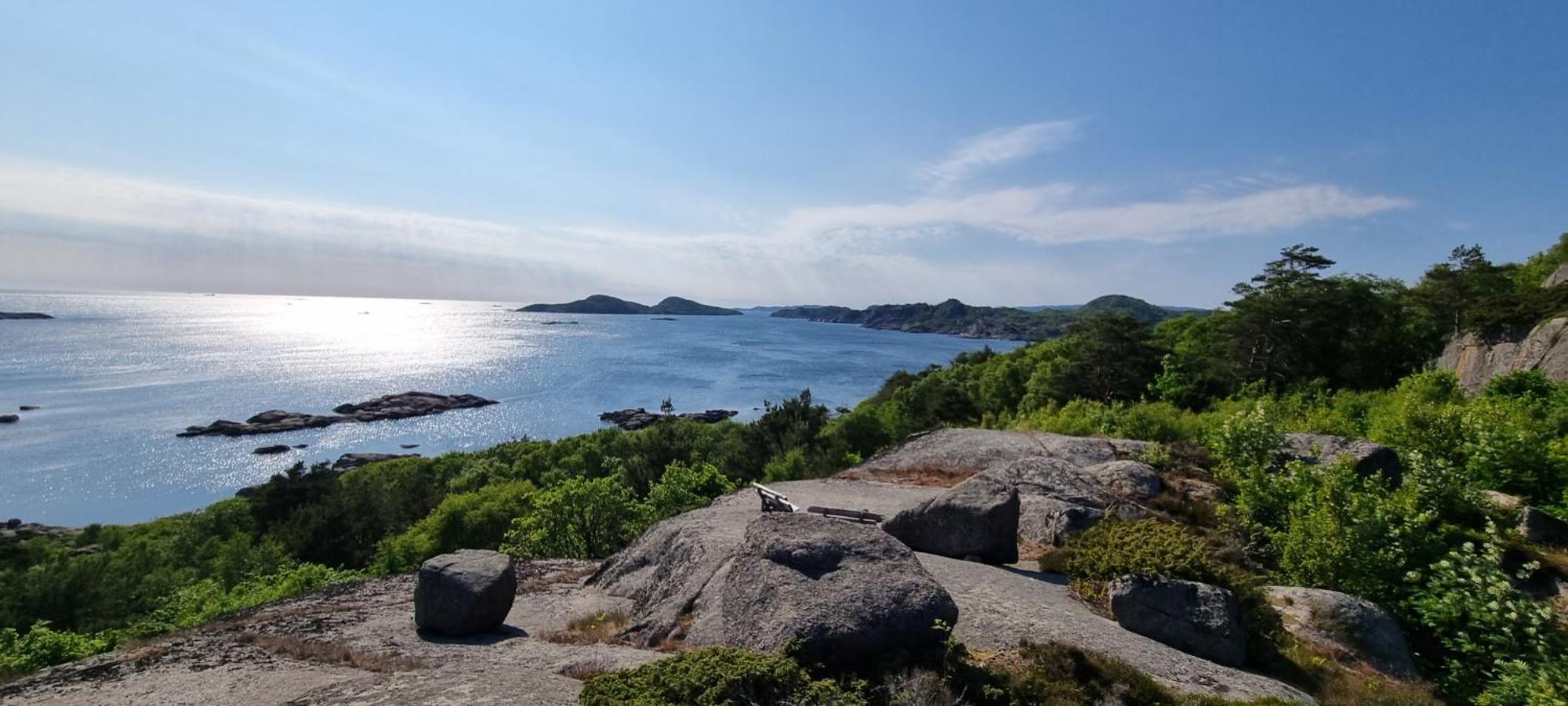 Hausvikstranda Lyngdal Exteriör bild
