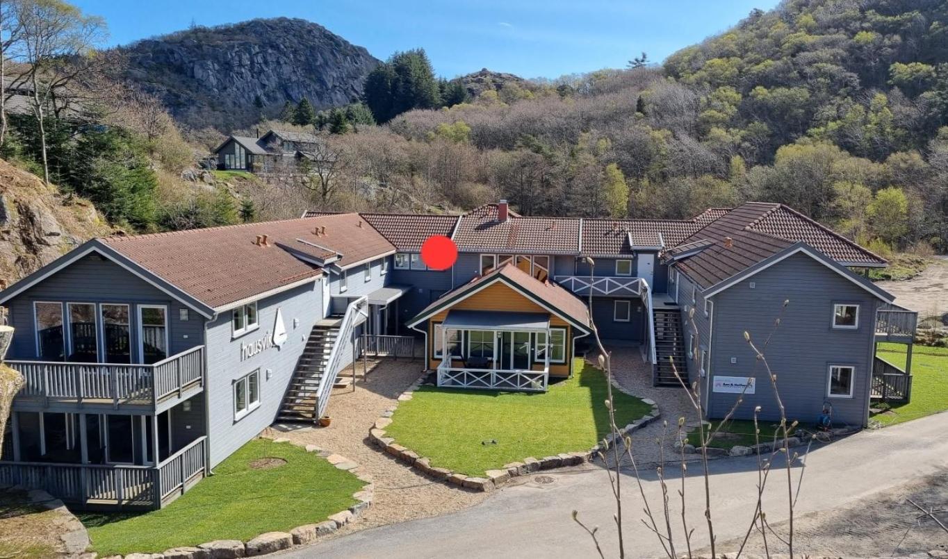 Hausvikstranda Lyngdal Exteriör bild